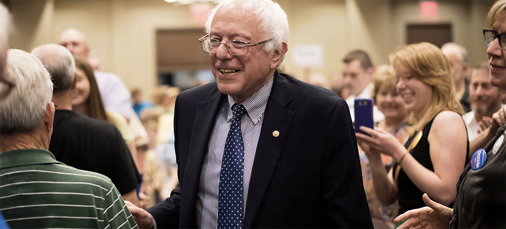 Bernie Sanders. (photo: Daniel Acker/Bloomberg/Getty Images)