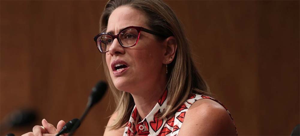 Sen. Kyrsten Sinema of Arizona joins a short list of Senate party switchers. (photo: Alex Wong/Getty Images)
