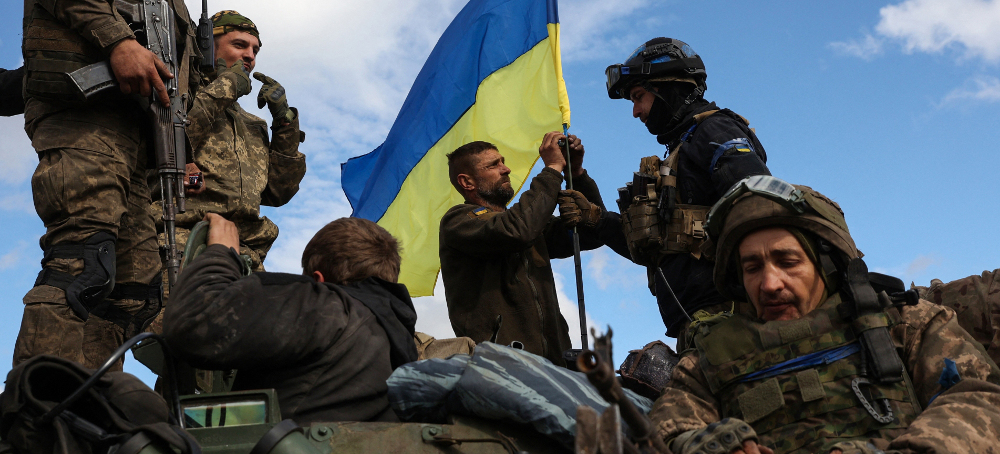 'The war in Ukraine is not just another conventional conflict in Europe, but a fight for universal values of sovereignty, decolonization, and democracy.' (photo: Getty)