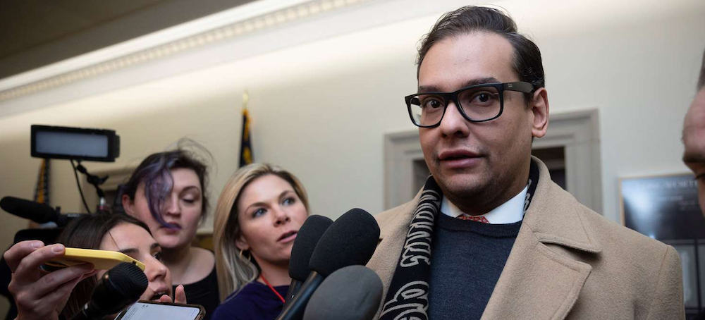 George Santos. (photo: Francis Chung/POLITICO/AP)