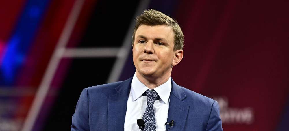James O'Keefe speaks at the Conservative Political Action Conference (CPAC) at the Gaylord National Resort and Convention Center in National Harbor, Maryland on Saturday, February 29, 2020. (photo: Ron Sachs)