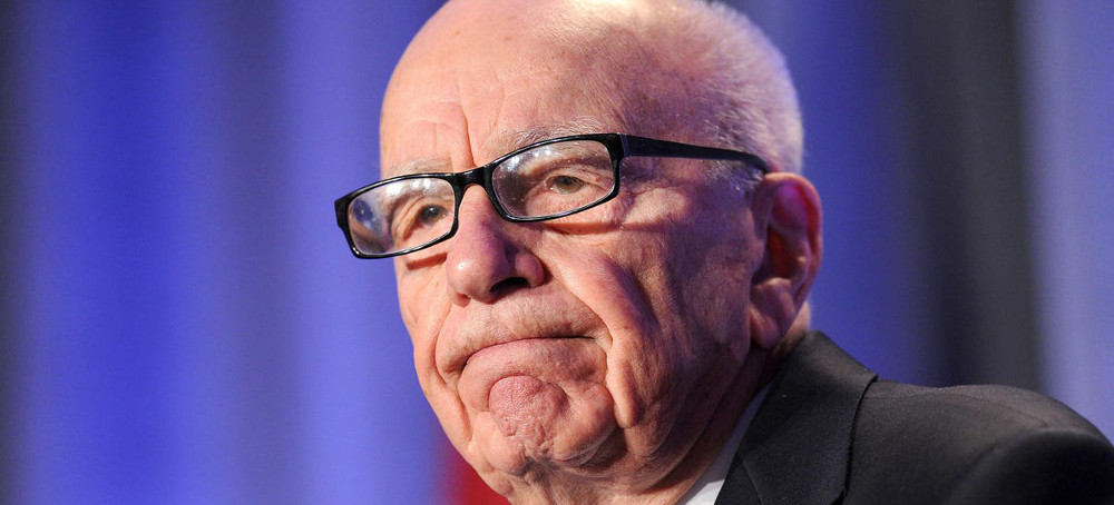 Rupert Murdoch delivers a keynote address at the National Summit on education in San Francisco, October 14, 2011. (photo: Noah Berger/AP)  