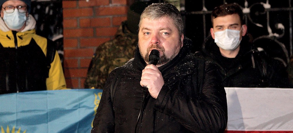 Ukrainian human rights activist Maksym Butkevych. (photo: Yevhen Kotenko/Picture Alliance)