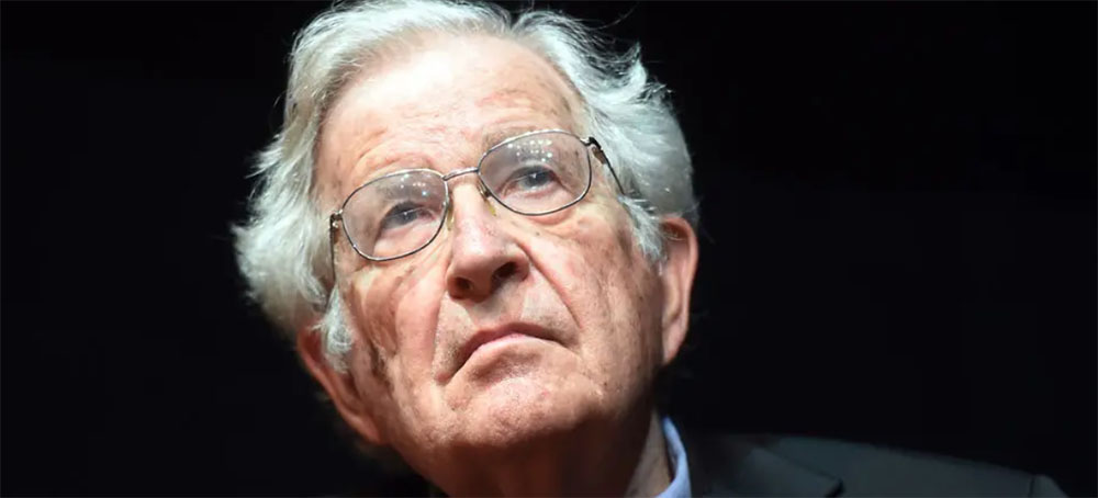 Noam Chomsky. (photo: AP)