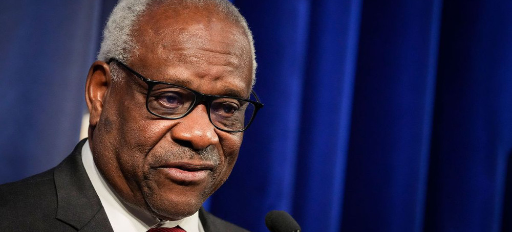 Associate Supreme Court Justice Clarence Thomas. (photo: AFP)