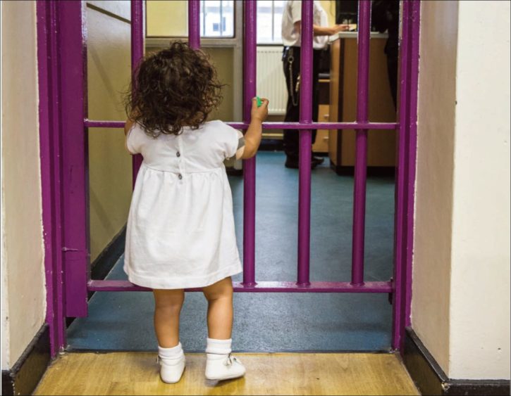 Child prison visitor