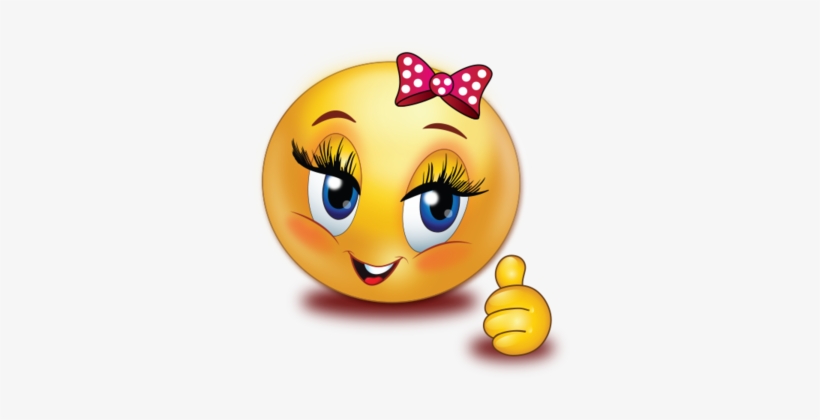 Thumbs Up Emoticon - Beautiful Emoji Queen Duvet, transparent png download