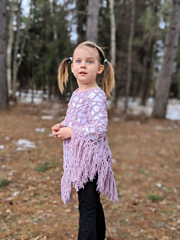 butterfly breeze free crochet poncho pattern by sincerely pam