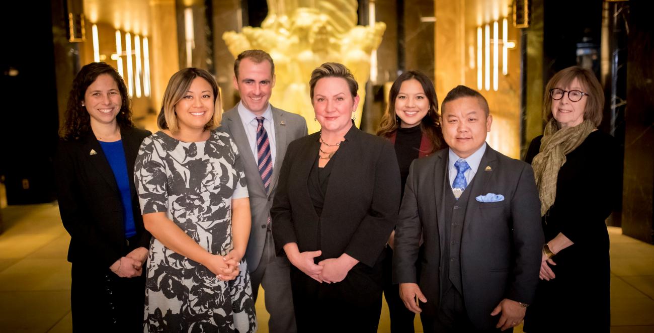 Group photo of seven saint paul city councilmembers