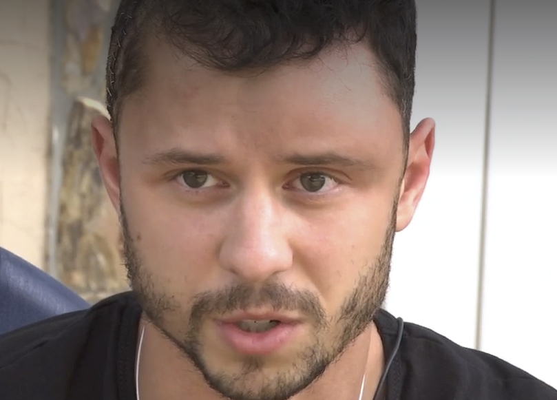 Heim took the blame for being in the alligator's territory