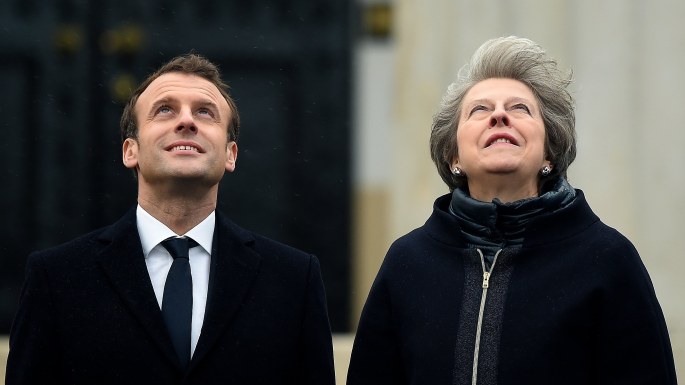 President Macron’s government has not entirely rejected Theresa May’s Brexit compromise