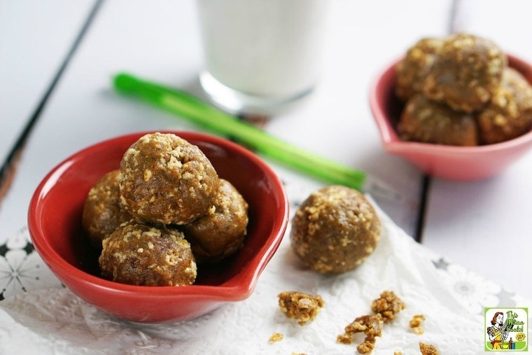 Easy back to school snacking with Gluten Free Crunchy Energy Bites