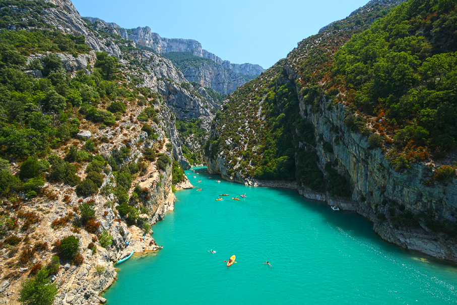 1) Gorges du Verdon