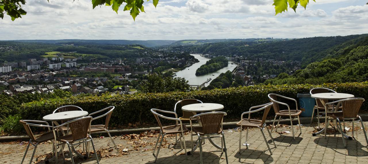 Namur, vue depuis la citadelle (c) JP Remy / WBT