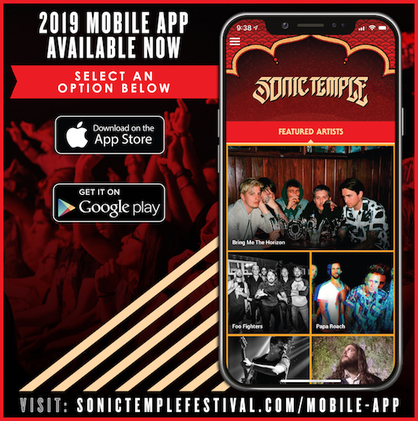 Sonic Temple Art + Music Festival Performance Times Announced, Plus Mobile App For Inaugural Event, May 17-19 In Columbus, OH